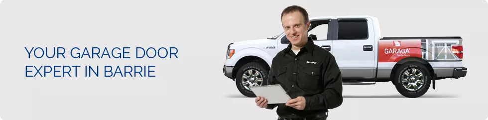 Banner your garage door expert in Barrie